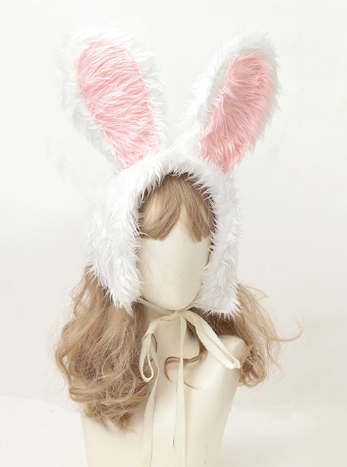 Bonnet Lapin, Chapeau en Peluche Sweet Bunny Ear Lolitas