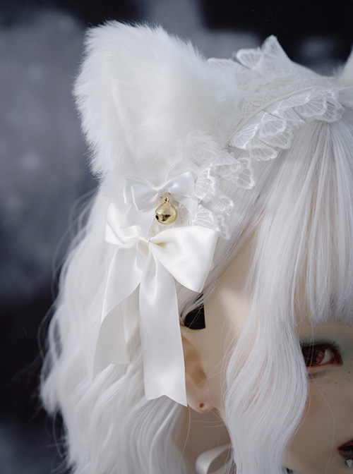 Custom Size Gothic Sweet Classic Lolita Rabbit Ears Cotton 
