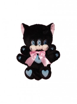 Goth Triclops Multi-Armed Kawaii Fashion Spider Kitty Plush Doll Crossbody Bag