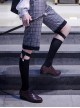 Ouji Fashion Daily Pure Cotton Comfortable College Style Lolita JK Uniform Calf Socks