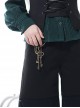 Almes Series Ouji Fashion Gothic Lolita Retro Multiple Shapes Metal Scissors Keychain Pendants Accessories