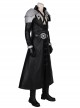 Final Fantasy VII Remake Halloween Cosplay Sephiroth Costume Black Windbreaker Suit Full Set