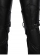 Final Fantasy VII Remake Halloween Cosplay Sephiroth Accessories Black Boots And Knee Guards And Leg Guards