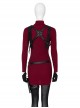 Resident Evil 4 Remake Halloween Cosplay Ada Wong Costume Set Without Shoes Without Stockings