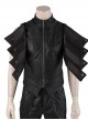 Devil May Cry 5 Halloween Cosplay Vergil Black Windbreaker Suit Costume Set Without Shoes