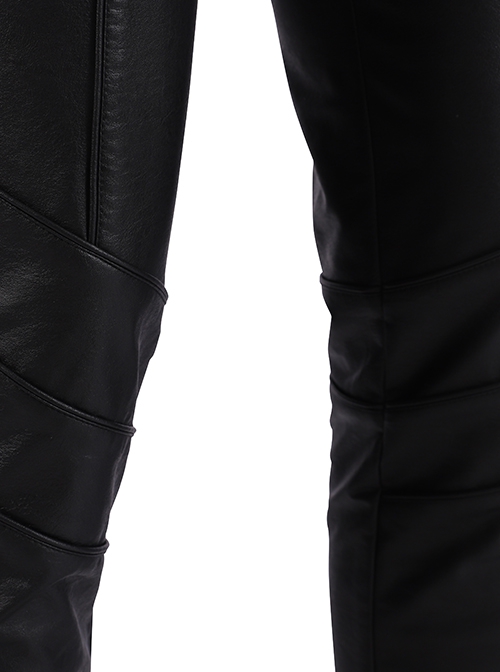 Devil May Cry 5 Halloween Cosplay Vergil Black Windbreaker Suit Costume Black Pants