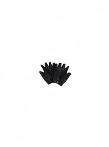 Devil May Cry 5 Halloween Cosplay Vergil Black Windbreaker Suit Accessories Black Gloves