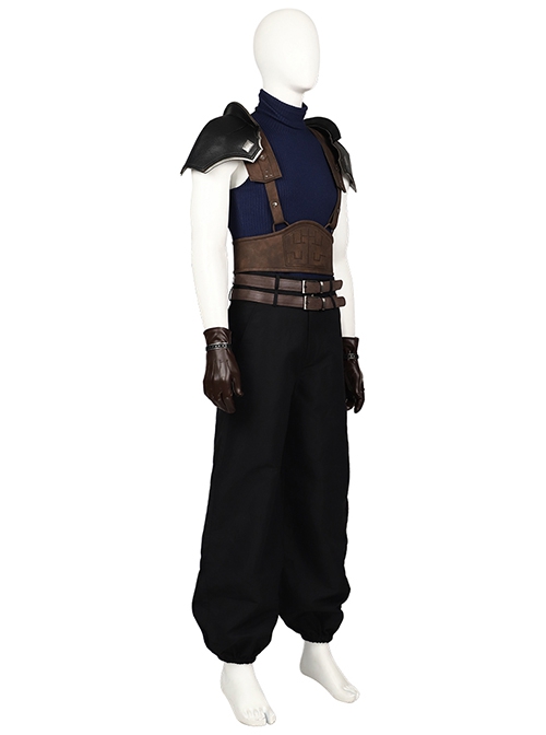 Game Final Fantasy VII Halloween Cosplay Zack Fair Costume Set Without Boots