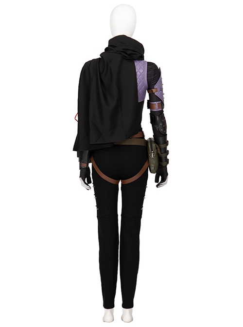 Game Apex Legends Halloween Cosplay Wraith Original Outfit Costume Set Without Boots
