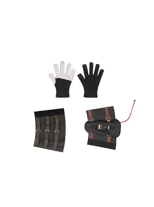 Game Apex Legends Halloween Cosplay Wraith Original Outfit Accessories Gloves And Wrist Guards