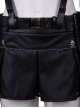 Final Fantasy VII Remake Halloween Cosplay Tifa Lockhart New Version Costume Black Skirt With Back Straps
