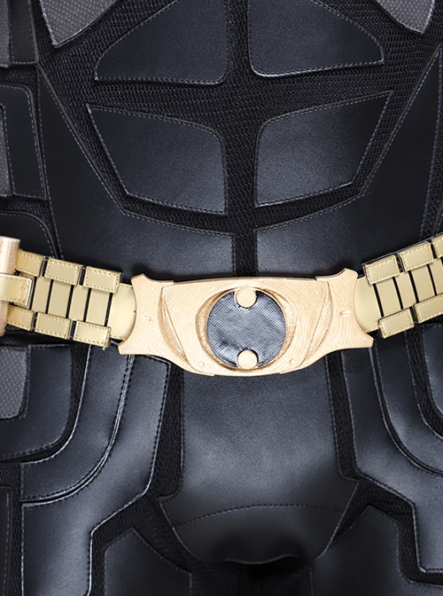 Batman The Dark Knight Halloween Cosplay Batman Bruce Wayne Accessories Golden Waist Belt