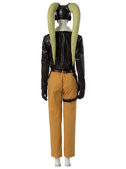 Ahsoka Star Wars Spin-Off Original Series Halloween Cosplay Hera Syndulla Costume Set Without Shoes Without Earphones Without Glasses