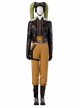 Ahsoka Star Wars Spin-Off Original Series Halloween Cosplay Hera Syndulla Costume Brown Long Sleeve Shirt