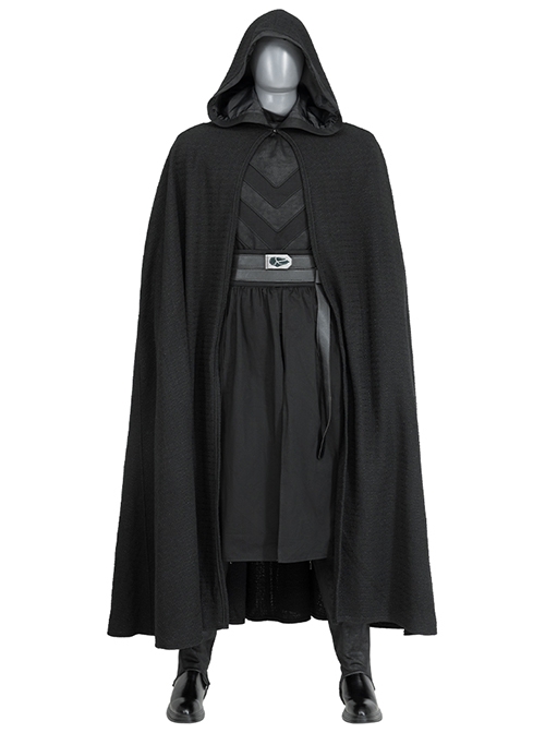 Star Wars Spin-Offs Ahsoka Halloween Cosplay Baylan Skoll Accessories Black Leather Shoes
