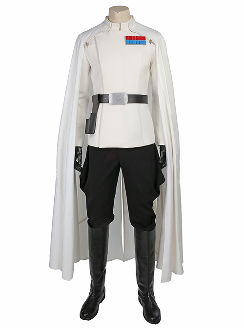 Rogue One A Star Wars Story Halloween Cosplay Orson Krennic Costume White Jacket