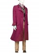 Movie Wonka Halloween Cosplay Willy Wonka Costume Set Without Boots Without Hat