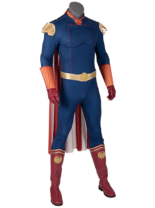 The Boys Halloween Cosplay Homelander Battle Suit Costume Set Without Boots