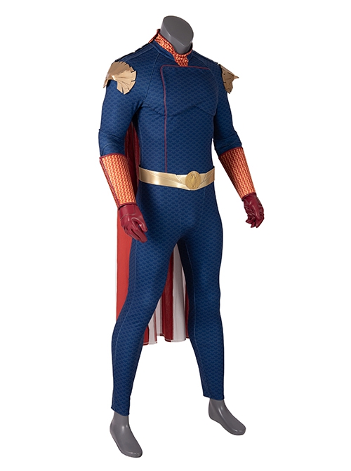 The Boys Halloween Cosplay Homelander Battle Suit Costume Set Without Boots