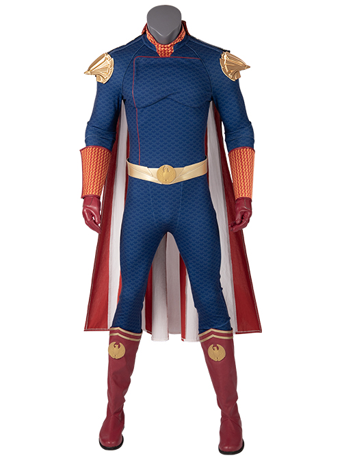 The Boys Halloween Cosplay Homelander Battle Suit Costume Bodysuit And Waistband