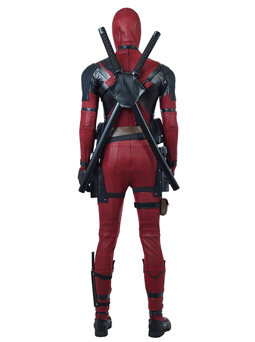 Deadpool 2 Halloween Cosplay Deadpool Wade Winston Wilson Costume Bodysuit Full Set