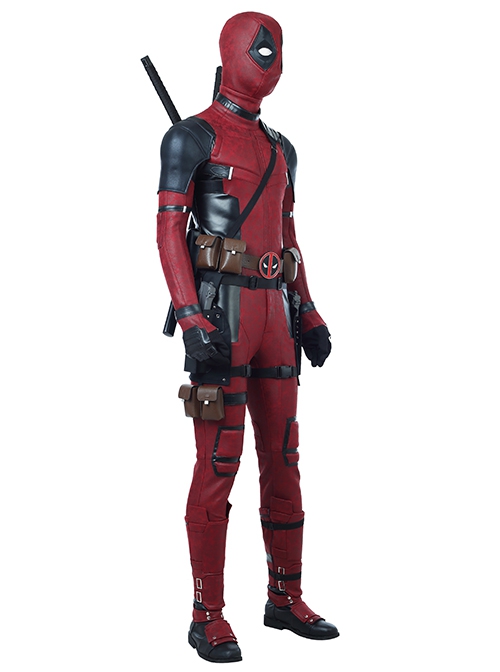 Deadpool 2 Halloween Cosplay Deadpool Wade Winston Wilson Costume Set Without Shoes And Props