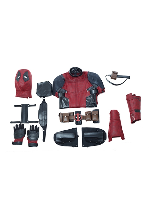 Deadpool 2 Halloween Cosplay Deadpool Wade Winston Wilson Costume Set Without Shoes And Props