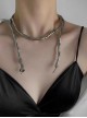Europe United States Style Punk Ouji Fashion Dark Tide Cool Windable Snake Necklace Collarbone Chain Accessory