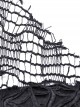 Punk Style Personality Holes Exquisite Spider Web Lace Cross Straps Decadent Black Halter Neck Halter Top