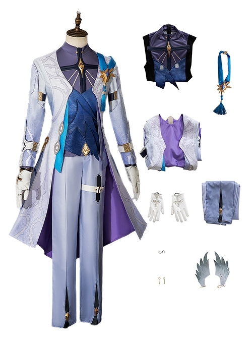 Game Honkai Star Rail Halloween Cosplay Sunday Costume Set Without Headgear