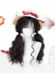 Little Devil Girl Series Daily Mid Split Bangs Soft Long Curly Hair Sweet Lolita Fluffy Sheep Curl Wig