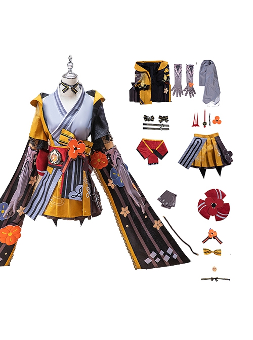 Game Genshin Impact Halloween Cosplay Chiori Costume Full Set