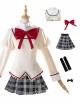 Puella Magi Madoka Magica Halloween Cosplay Kyoko Sakura School Uniforms Costume Updated Version Full Set