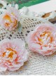 Tang Style Fairy Peony Simulated Flowers Hanfu Tulle Flower Headdress Photoshoot Accessory Classic Lolita Hairpin