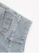 Hottie Summer Versatile Daily Light Blue High Waist Summer Kawaii Fashion Ripped Denim Short Hot Pants