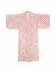 Fresh Girl Pink Japanese Style Cultural Improvement Formal Dress Sakura Pudding Kawaii Fashion Bathrobe Kimono