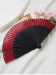 Japanese Style Kawaii Fashion Elegant Retro Kimono Shooting Props Sakura Baking Paint Folding Fan