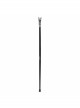 Gothic Style Detachable Three Section Dragon Ball Retro Alloy Black Scepter