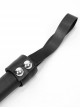 Gothic Style Sexy Imitation Leather Metal Handle Black SM Whip