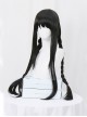 Glamorous Versatile Black Long Straight Hair Magic Girl Homura Cosplay Sweet Lolita Wig