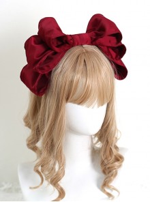 Princess Style Versatile Cute Doll Sense Multiple Layers 3D Large Bowknot Sweet Lolita Hairband