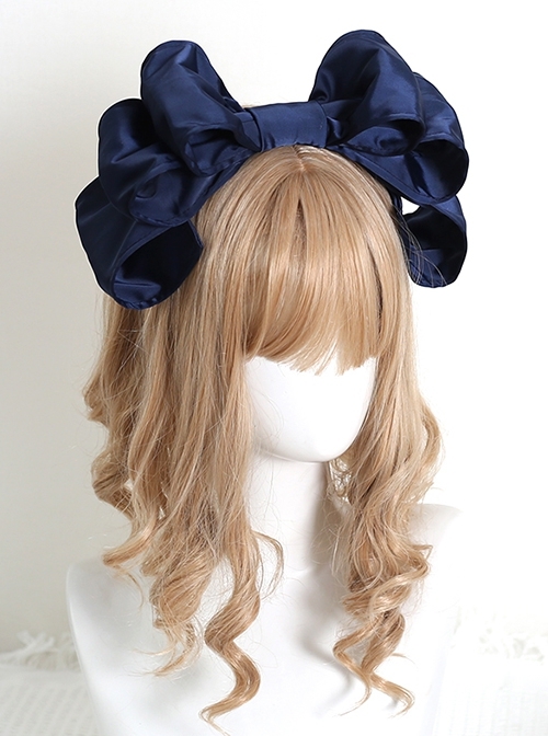 Princess Style Versatile Cute Doll Sense Multiple Layers 3D Large Bowknot Sweet Lolita Hairband