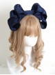 Princess Style Versatile Cute Doll Sense Multiple Layers 3D Large Bowknot Sweet Lolita Hairband