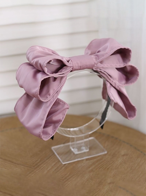 Princess Style Versatile Cute Doll Sense Multiple Layers 3D Large Bowknot Sweet Lolita Hairband