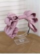 Princess Style Versatile Cute Doll Sense Multiple Layers 3D Large Bowknot Sweet Lolita Hairband