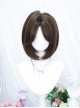 Midnight Series Daily Exquisite Internal Buckle Mid Split Bangs Short BOB Hair Stylish Lolita Full Head Wig