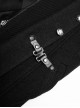 Punk Style Stand Collar Waist Disassembled Button Loop Wool Material Elegant Black Long Sleeves Male Coat