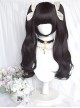 Magic Box Scroll Series Cute Princess Style Double Ponytail Long Curly Hair Clip Sweet Lolita Short Wig