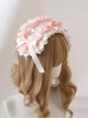 Gorgeous Retro Antique Doll Sweet Lolita Soft Embroidery Cotton Lace Ruffles Hair Accessory Headband