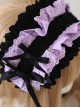 Gorgeous Retro Antique Doll Sweet Lolita Soft Embroidery Cotton Lace Ruffles Hair Accessory Headband